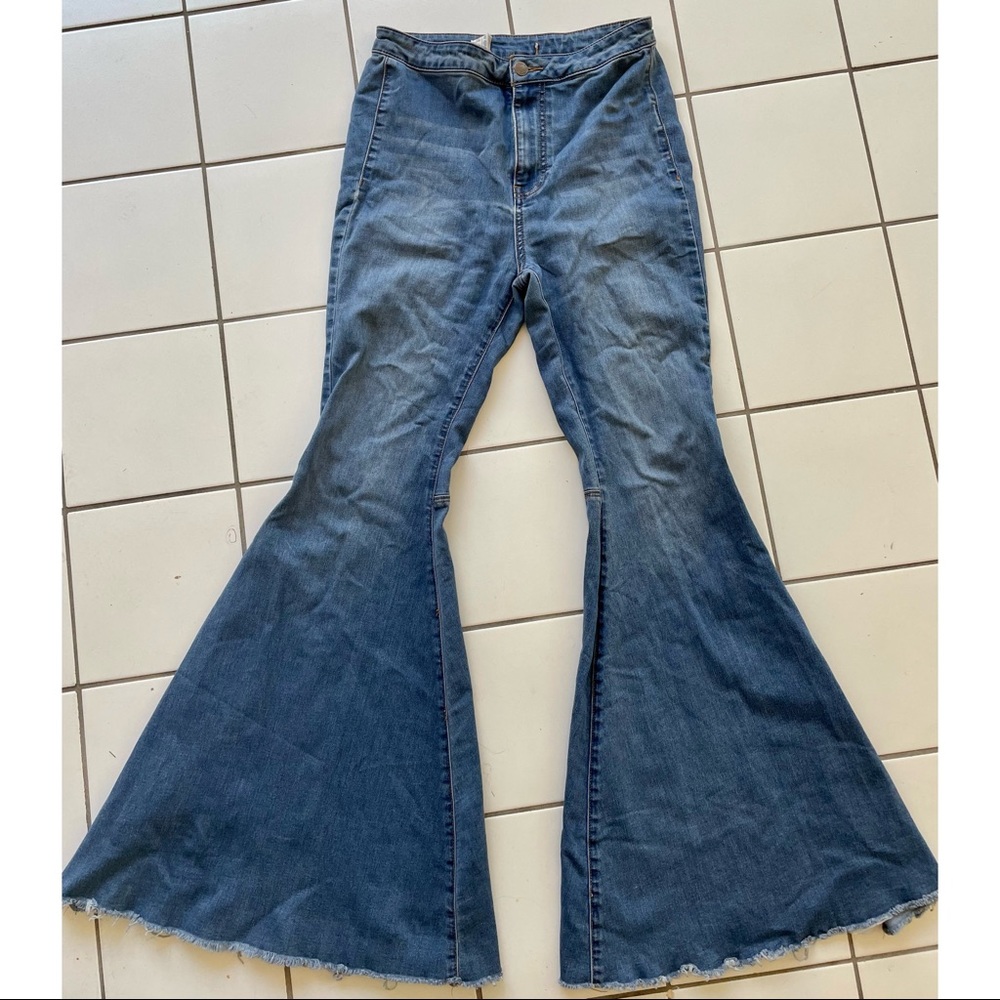 Flare free people bell bottoms